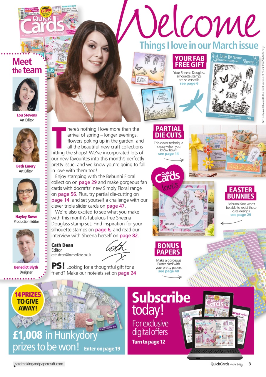 Quick Cards Made Easy Preview Pages