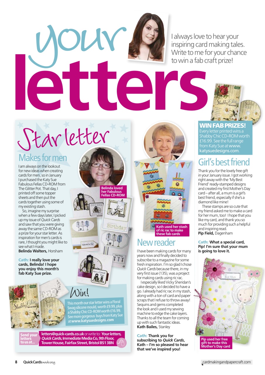 Quick Cards Made Easy Preview Pages