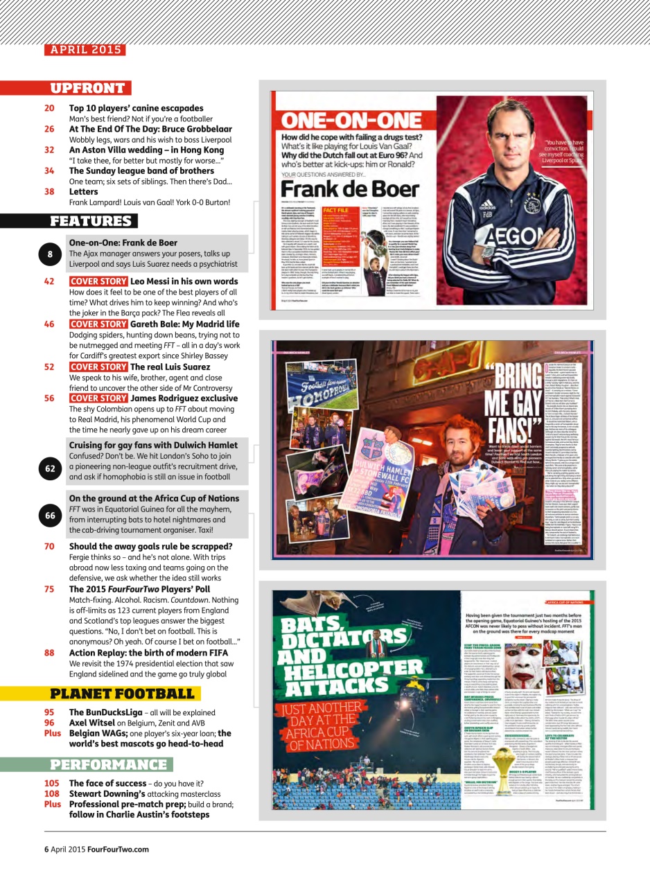 FourFourTwo Preview Pages