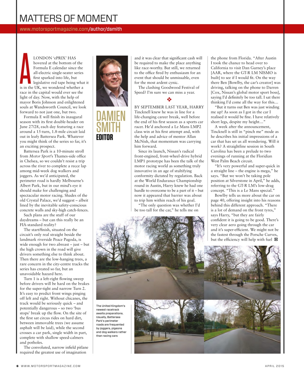 Motor Sport Magazine Preview Pages