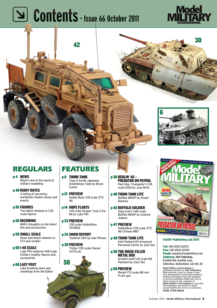 Model Military International Preview Pages