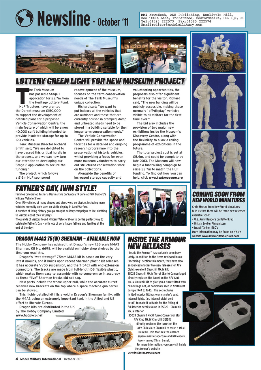 Model Military International Preview Pages