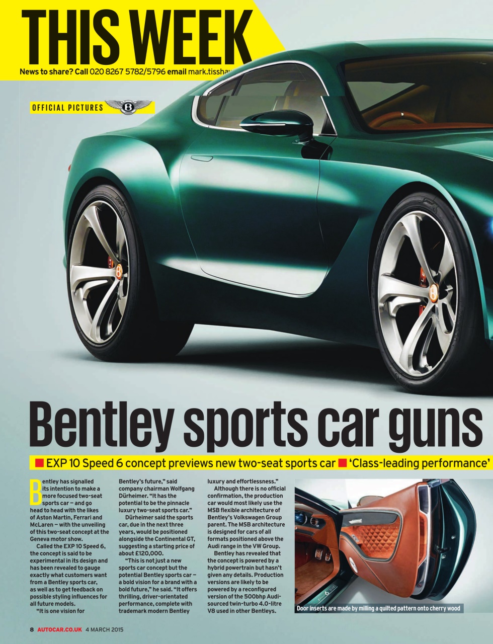 Autocar Preview Pages