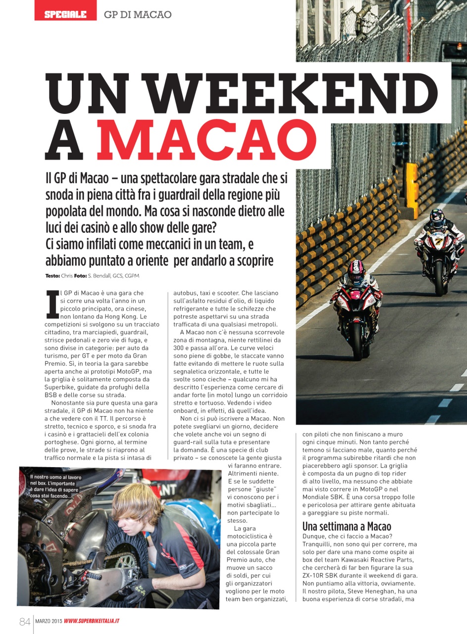 Superbike Italia Preview Pages