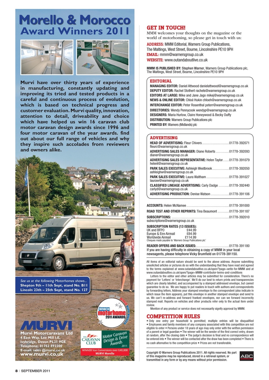 MMM magazine Preview Pages