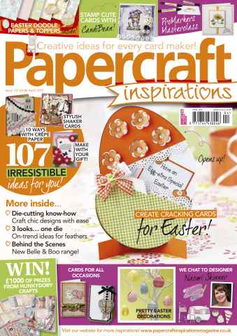 Papercraft Inspirations issue April 2015