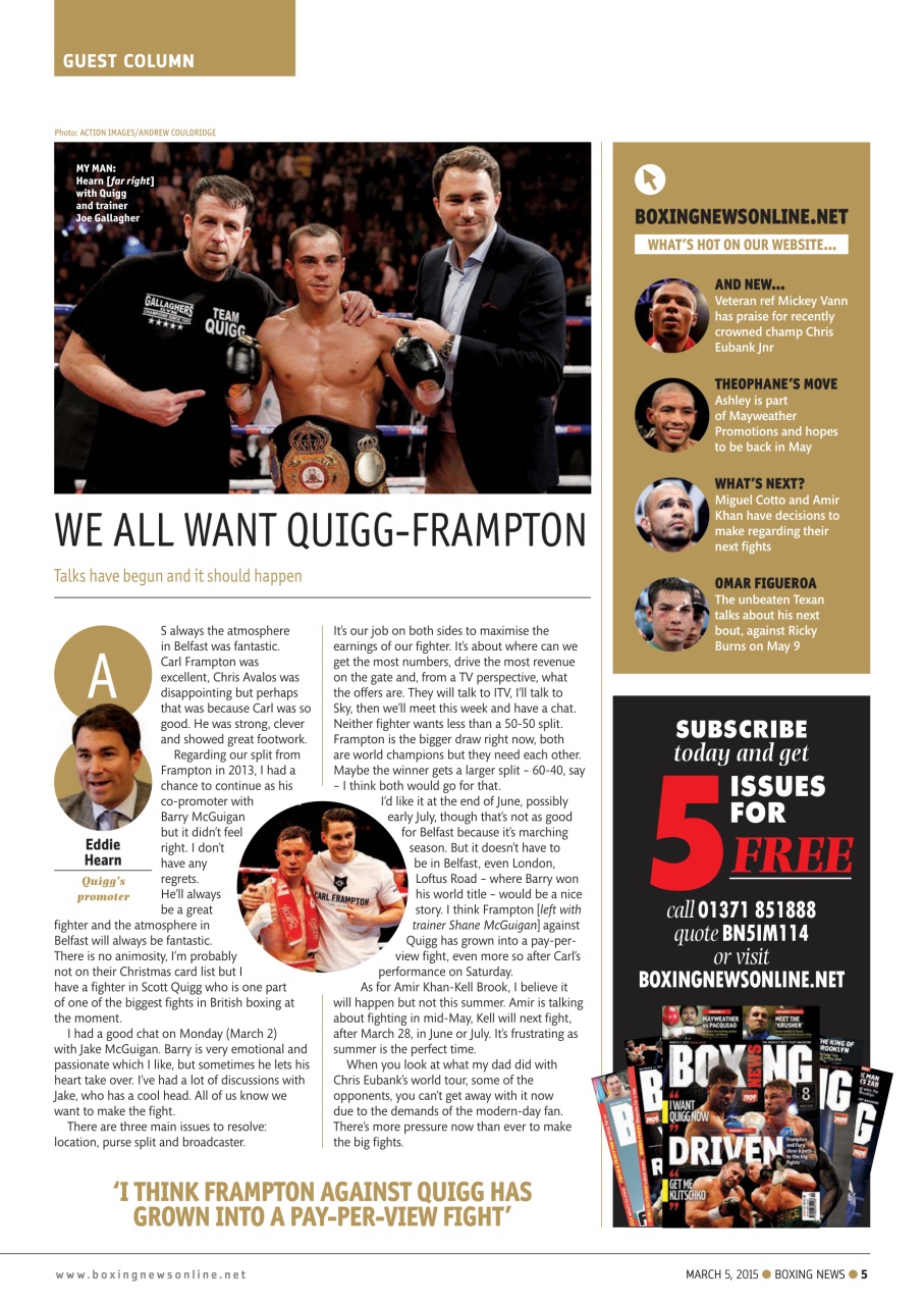 Boxing News Preview Pages