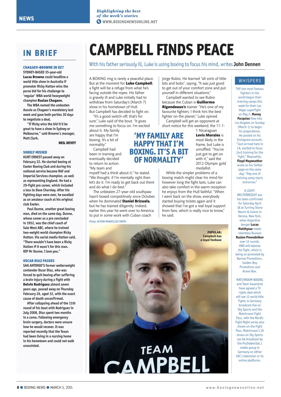 Boxing News Preview Pages