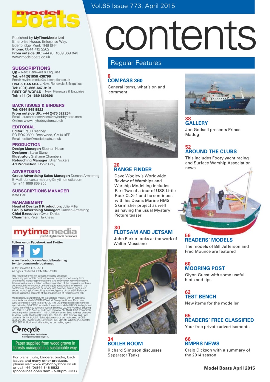 Model Boats Preview Pages