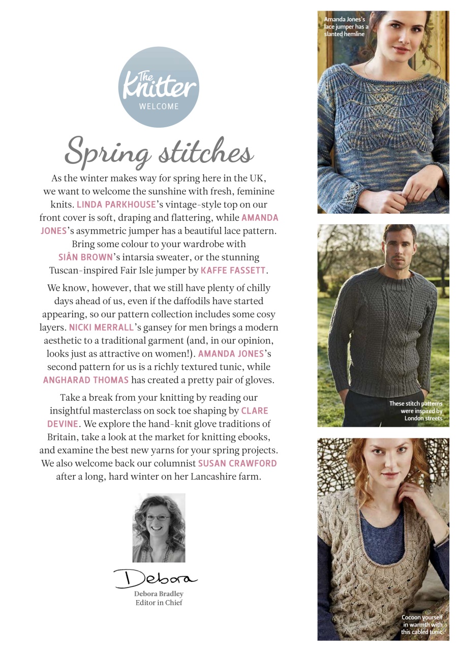 The Knitter Preview Pages