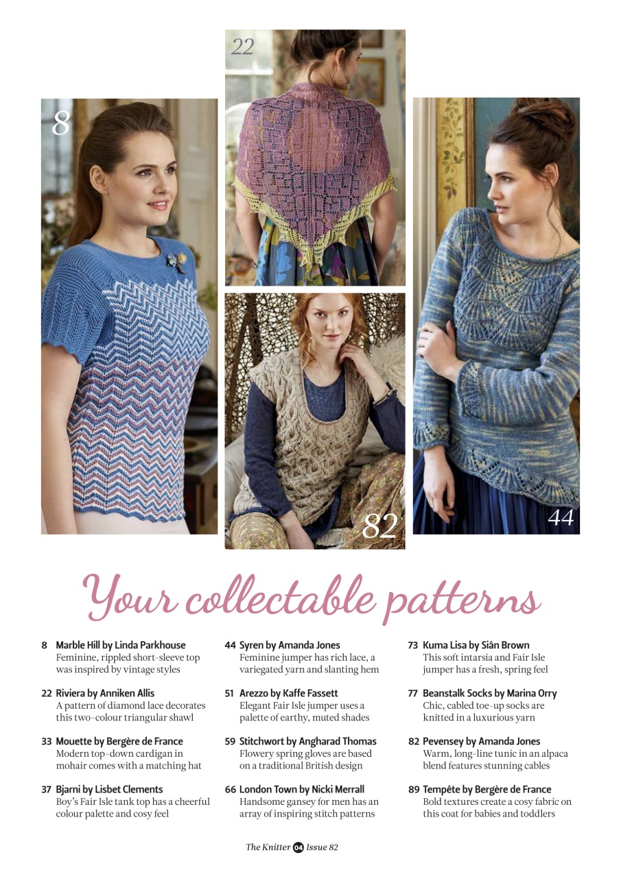 The Knitter Preview Pages