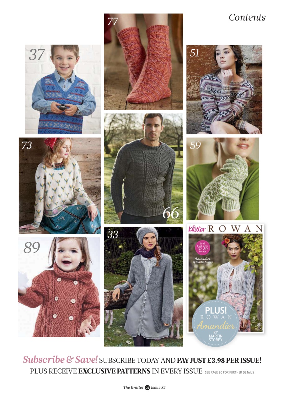 The Knitter Preview Pages