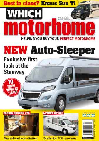 What Motorhome magazine issue The April 2015 issue