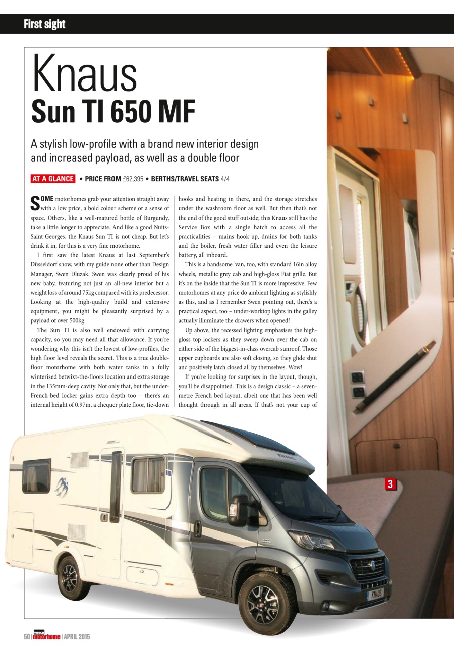 What Motorhome magazine Preview Pages