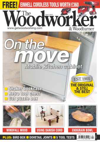 The Woodworker Magazine issue April 2015