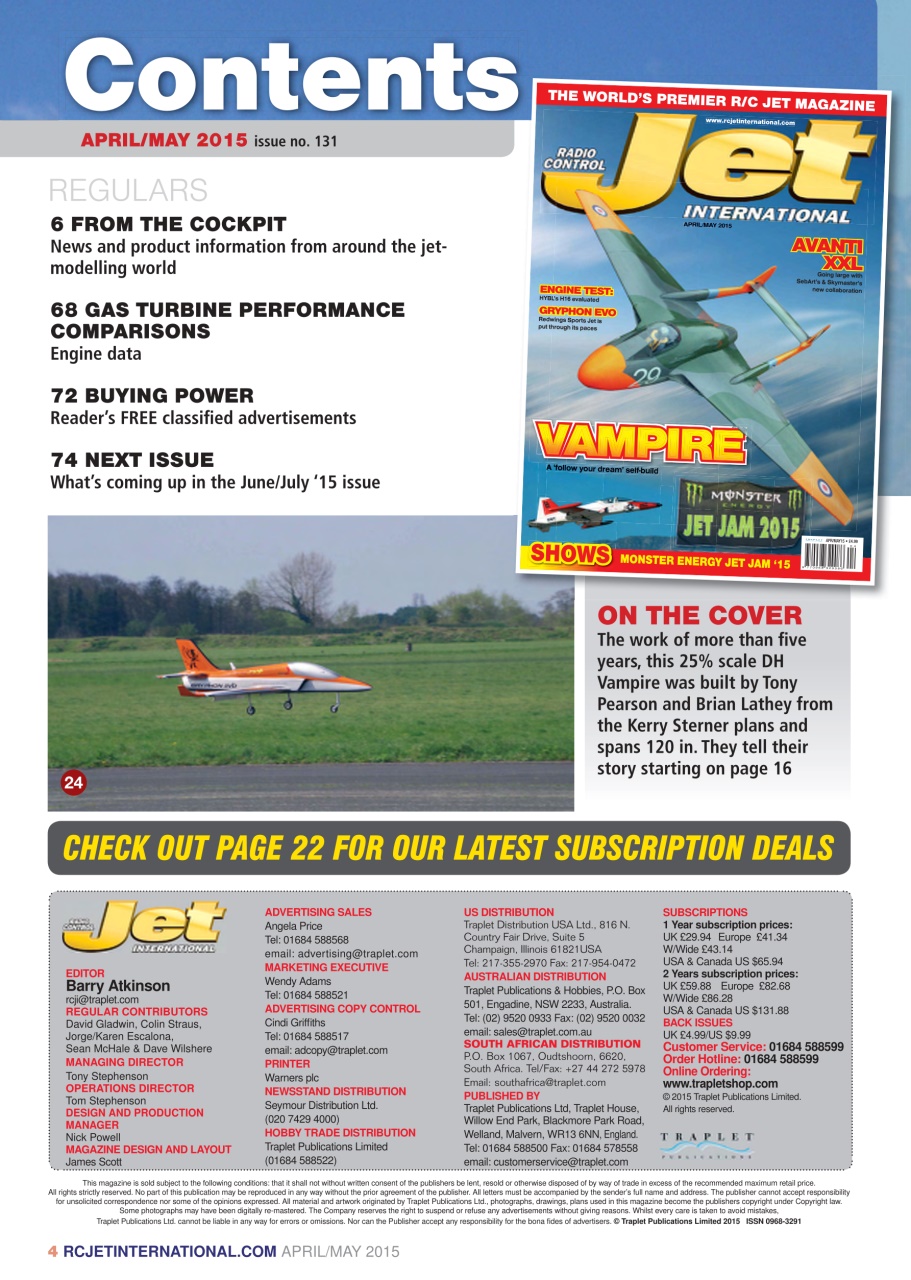 RC Jet International Preview Pages