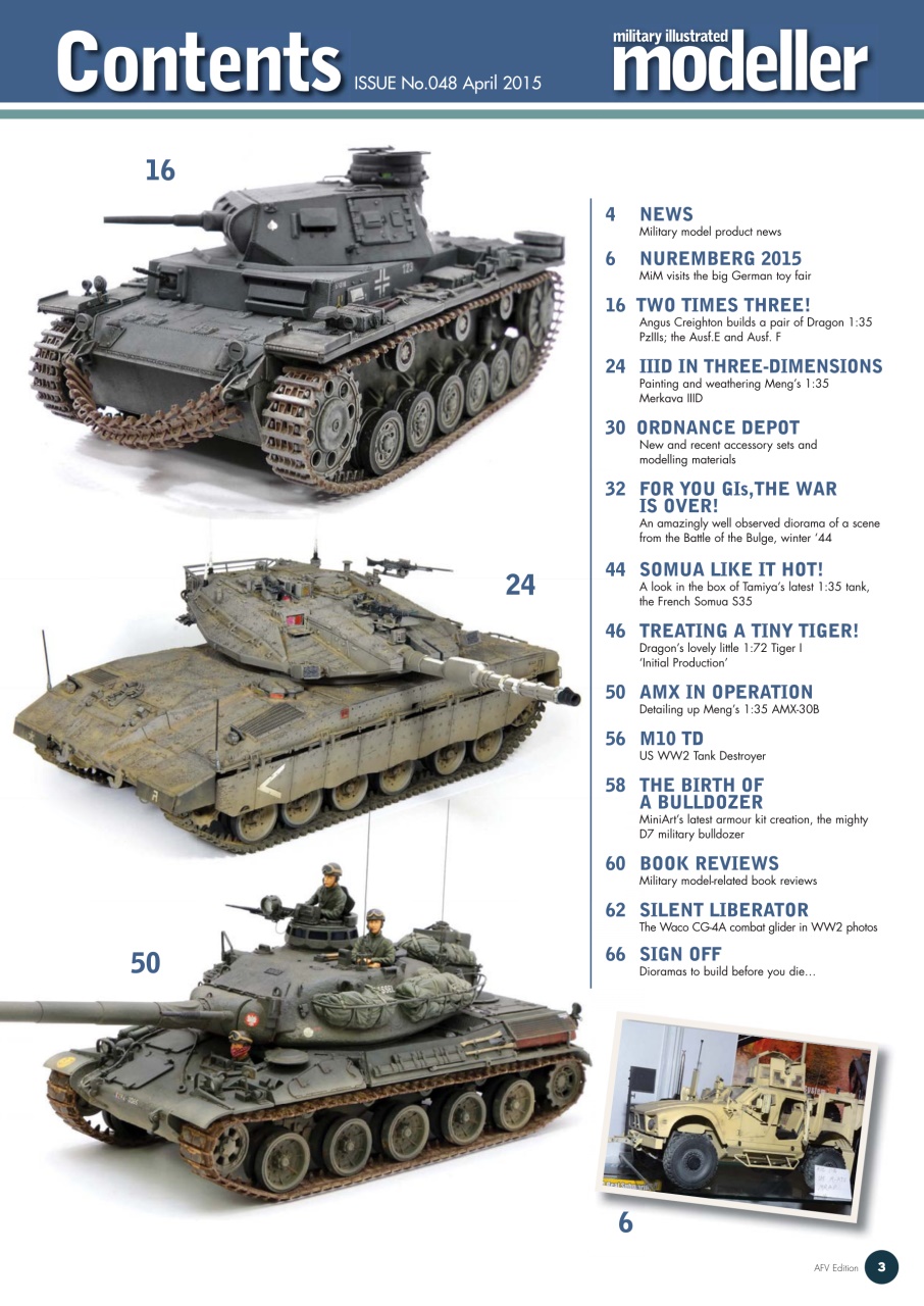 MIM: AFV Edition Preview Pages