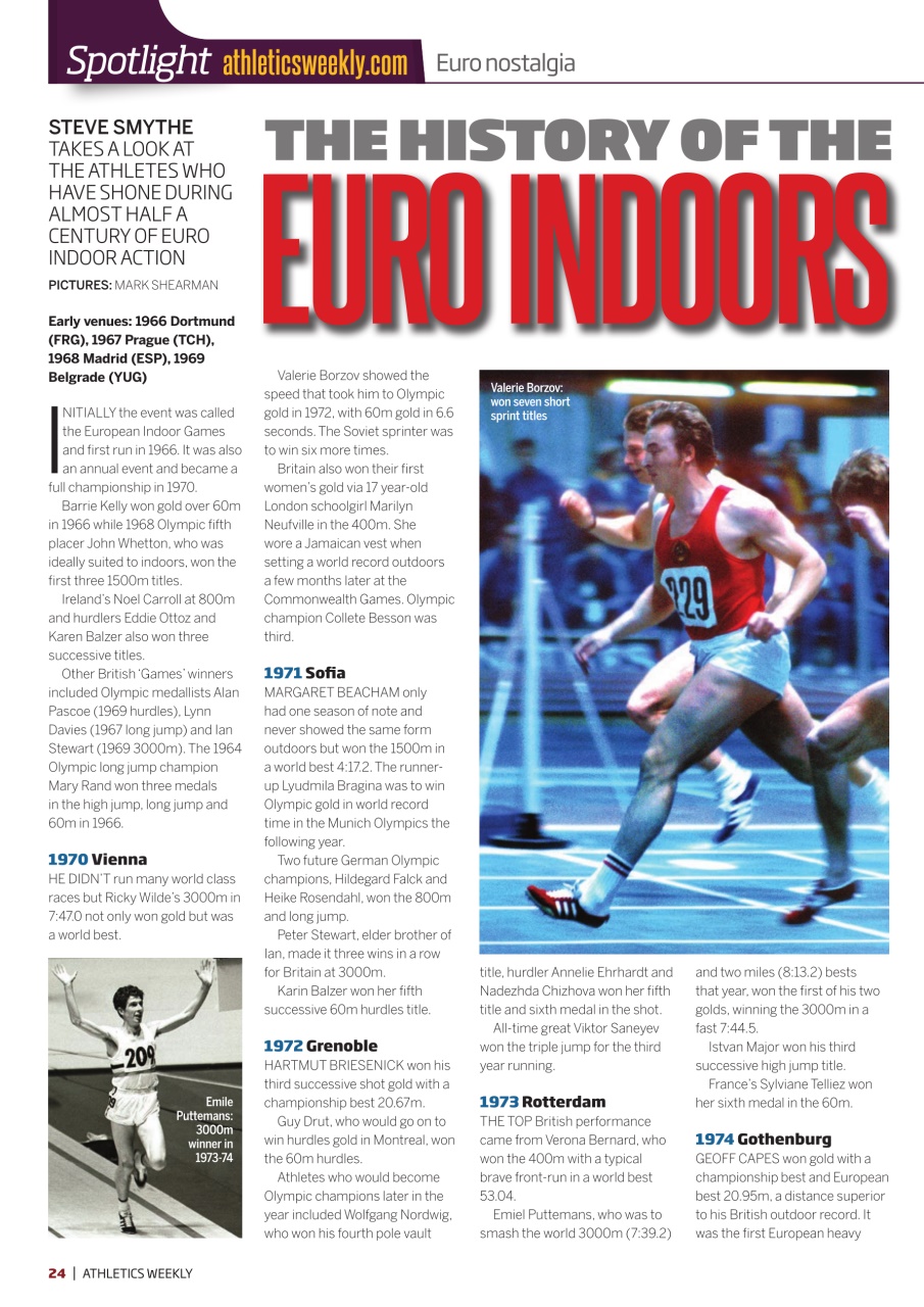 AW – Athletics Weekly Magazine Preview Pages