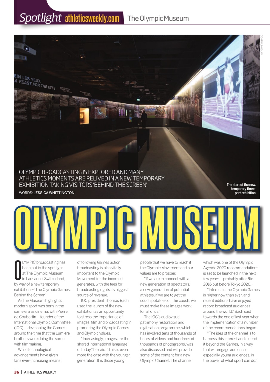 AW – Athletics Weekly Magazine Preview Pages