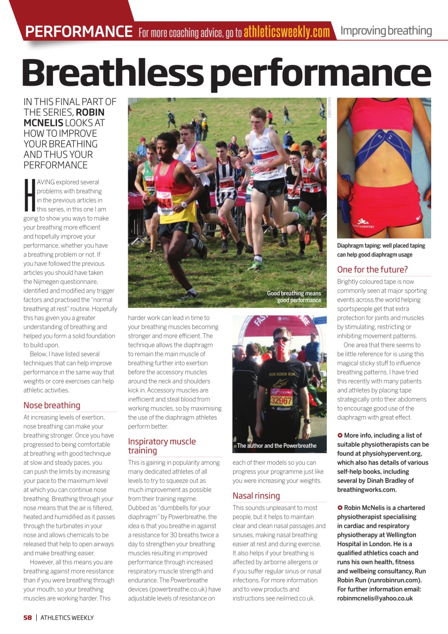 AW – Athletics Weekly Magazine Preview Pages