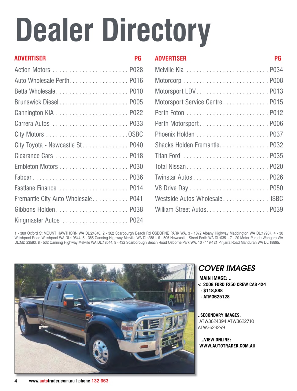 AutoTrader Preview Pages