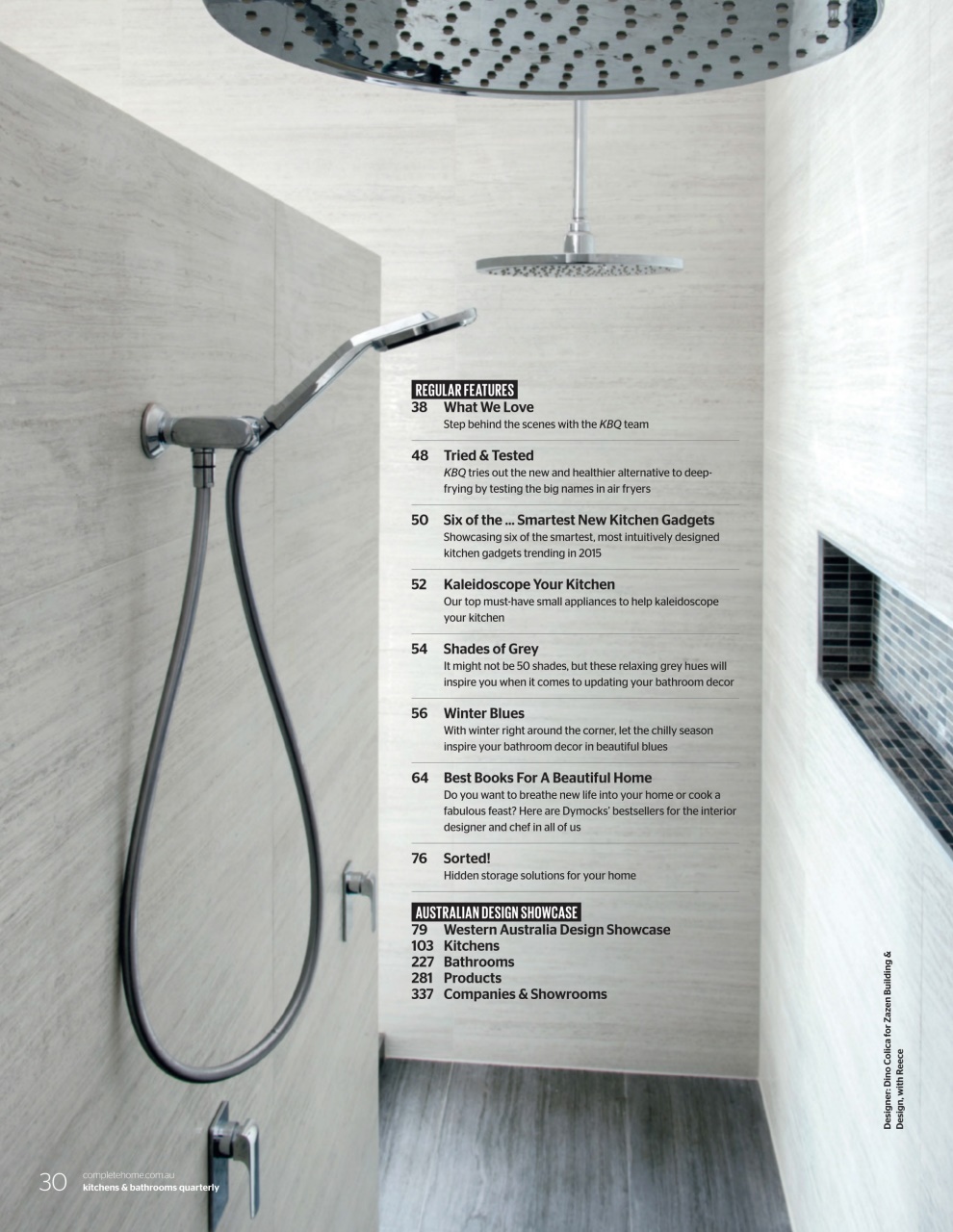 Kitchens & Bathrooms Quarterly Preview Pages