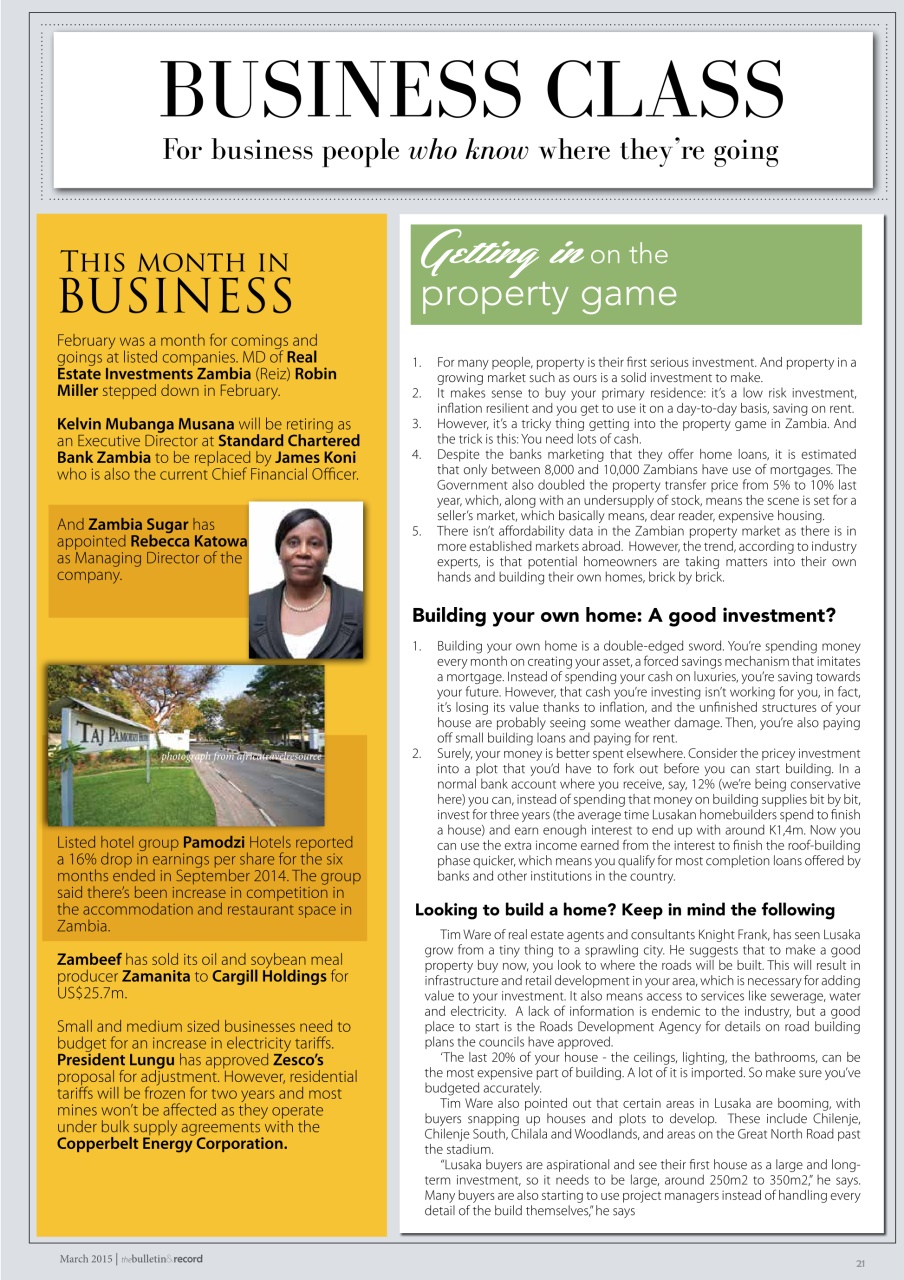 The Bulletin & Record Preview Pages