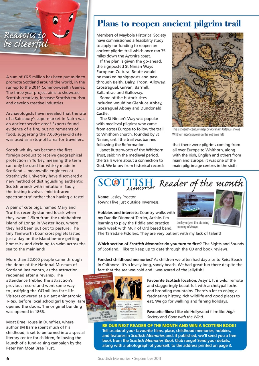 Scottish Memories Preview Pages