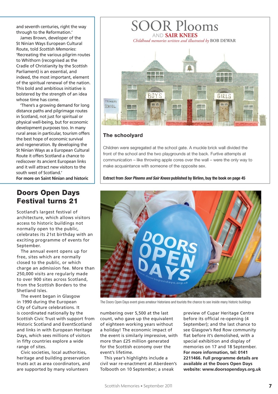 Scottish Memories Preview Pages