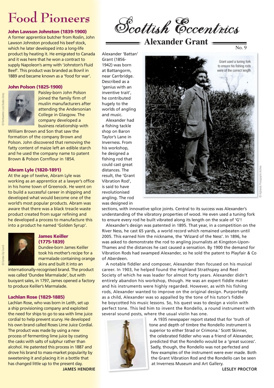 Scottish Memories Preview Pages