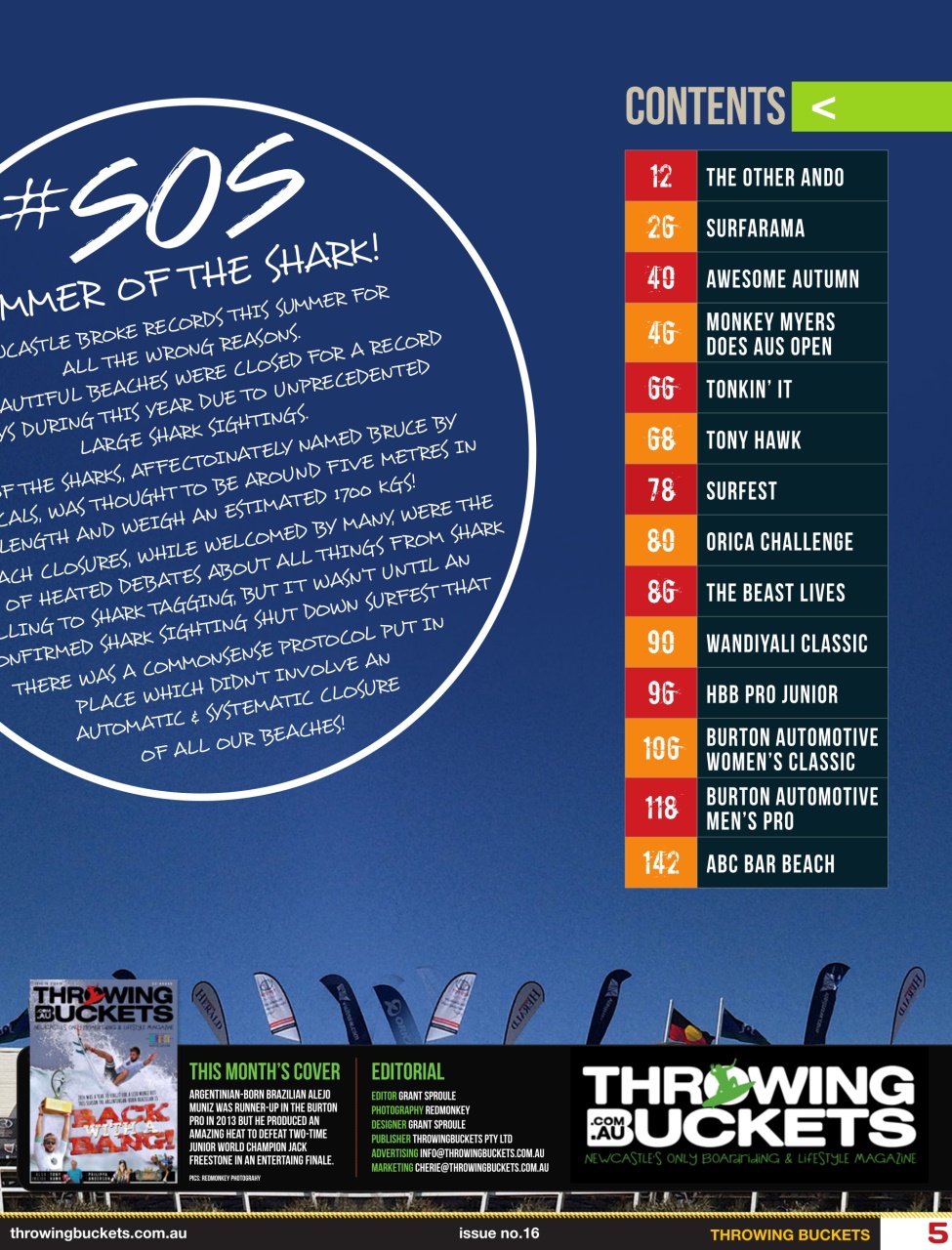 Throwing Buckets Preview Pages