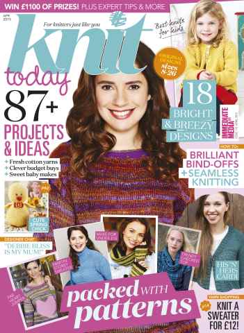 Knit Today issue April 2015