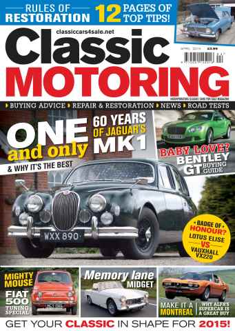 Classic Motoring issue Apr-15