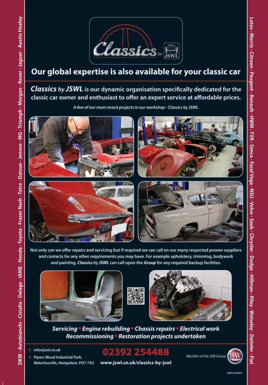 Classic Motoring Preview Pages