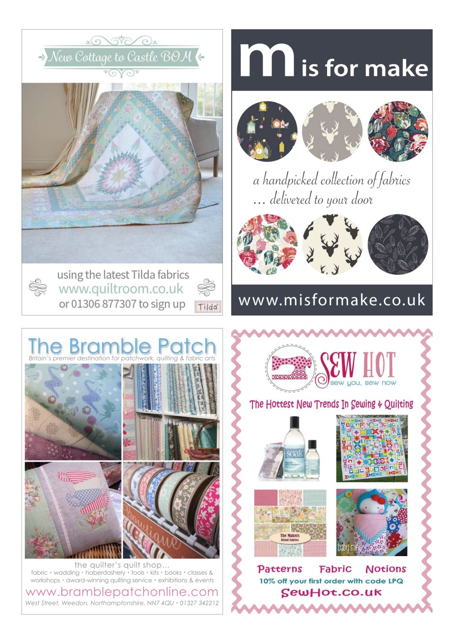 Love Patchwork & Quilting Preview Pages