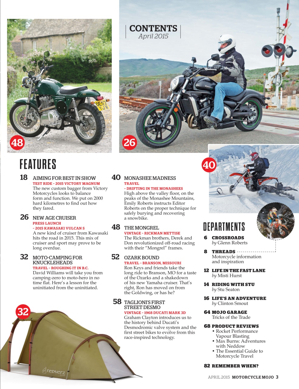 Motorcycle Mojo Preview Pages