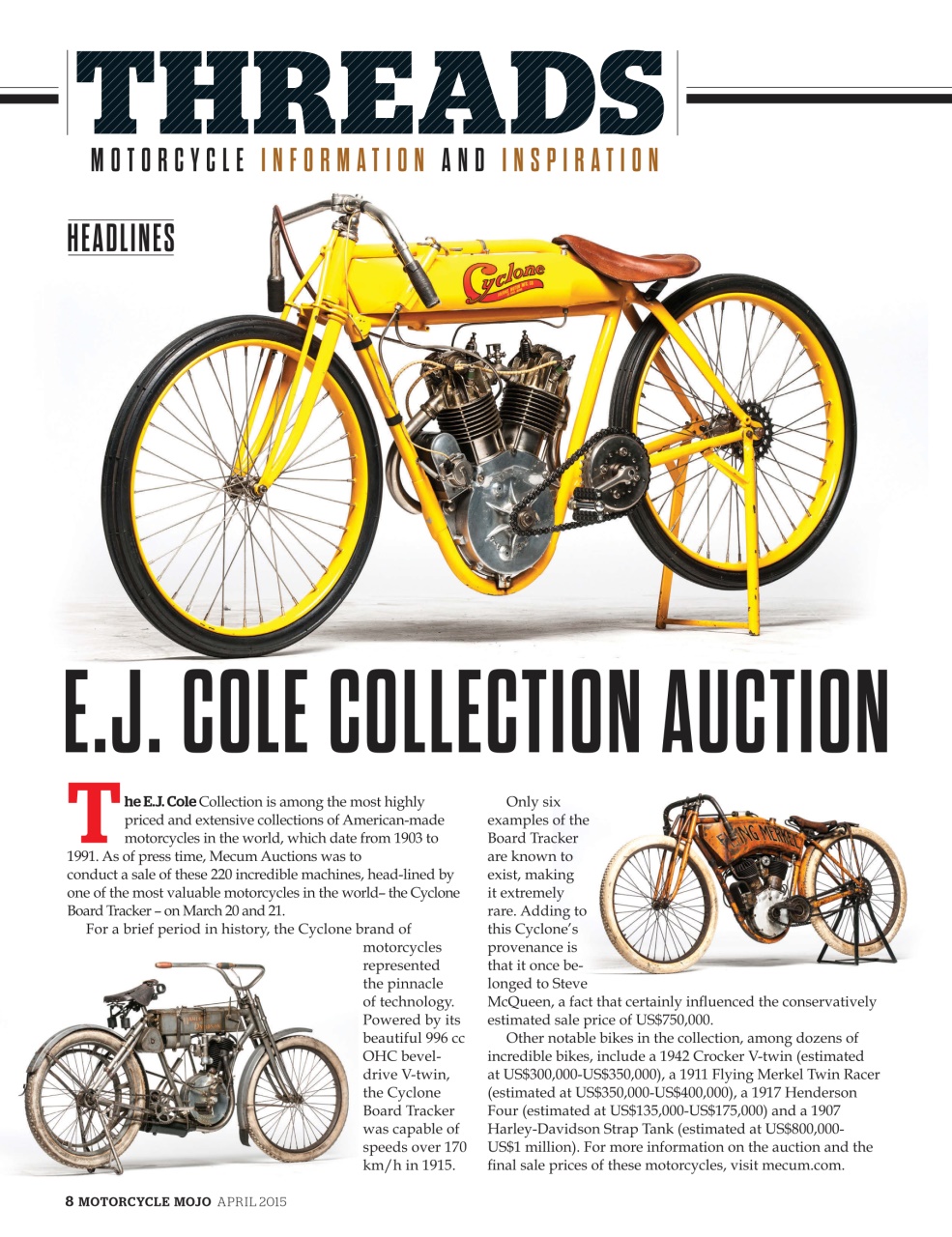 Motorcycle Mojo Preview Pages