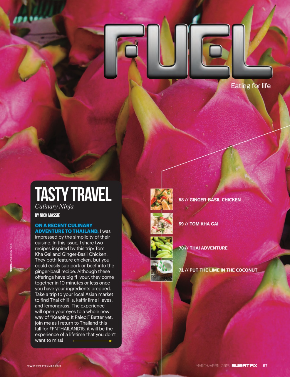 Sweat RX Preview Pages