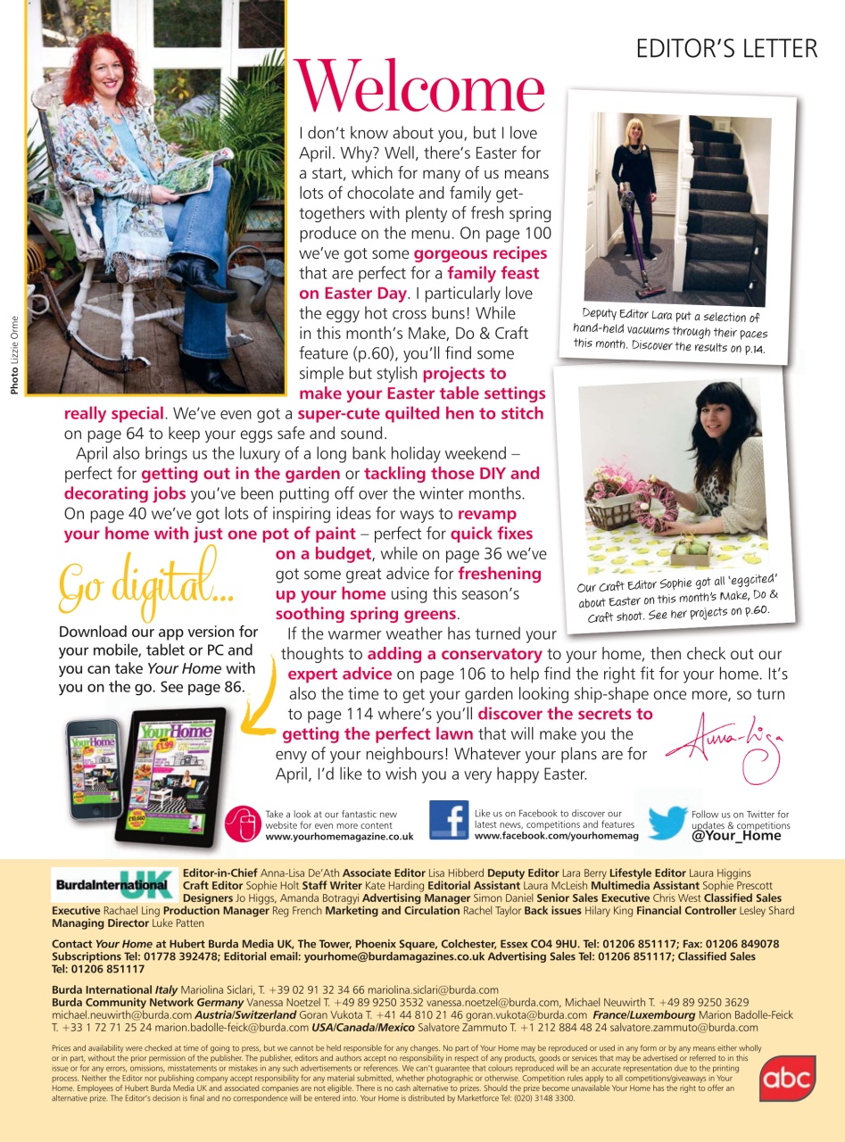 Your Home Magazine Preview Pages