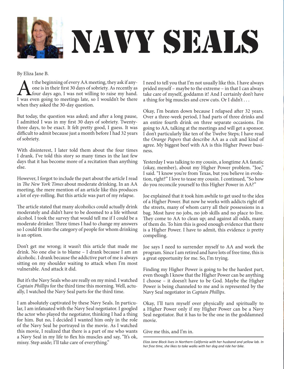 In Recovery Preview Pages