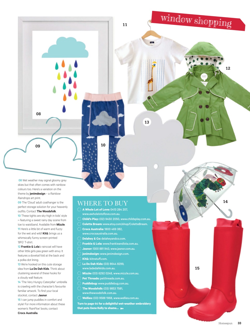 Homespun Preview Pages