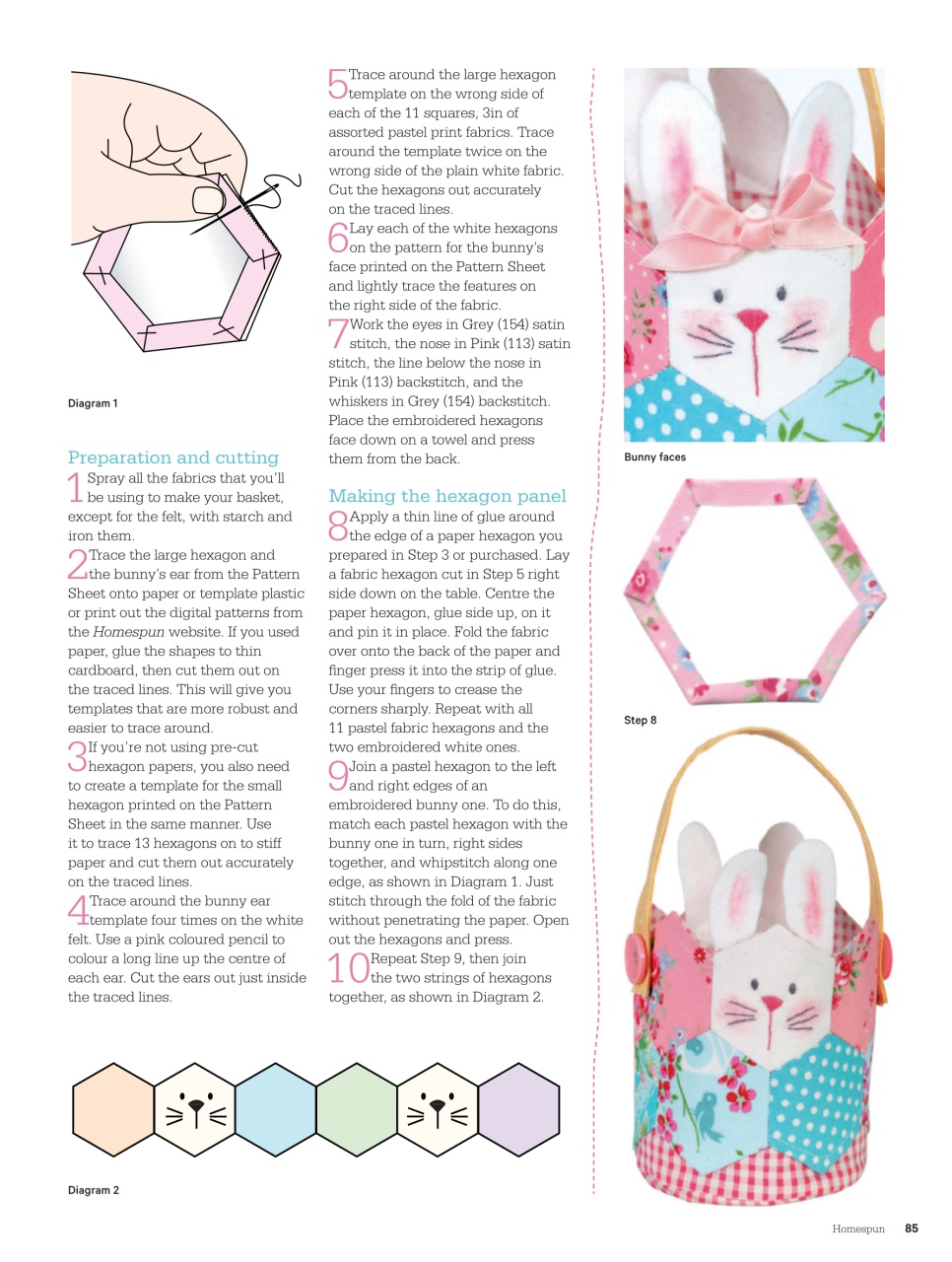 Homespun Preview Pages