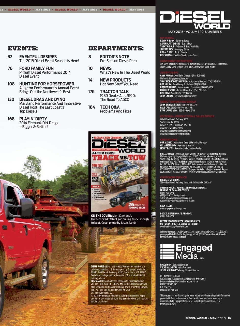 Diesel World Preview Pages