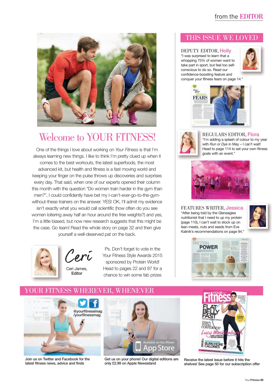 Health & Wellbeing Preview Pages