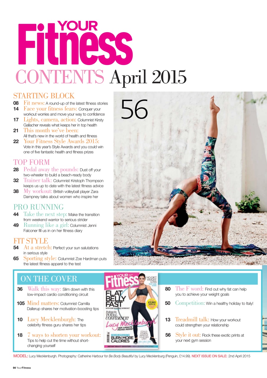 Health & Wellbeing Preview Pages