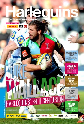 Harlequins issue 