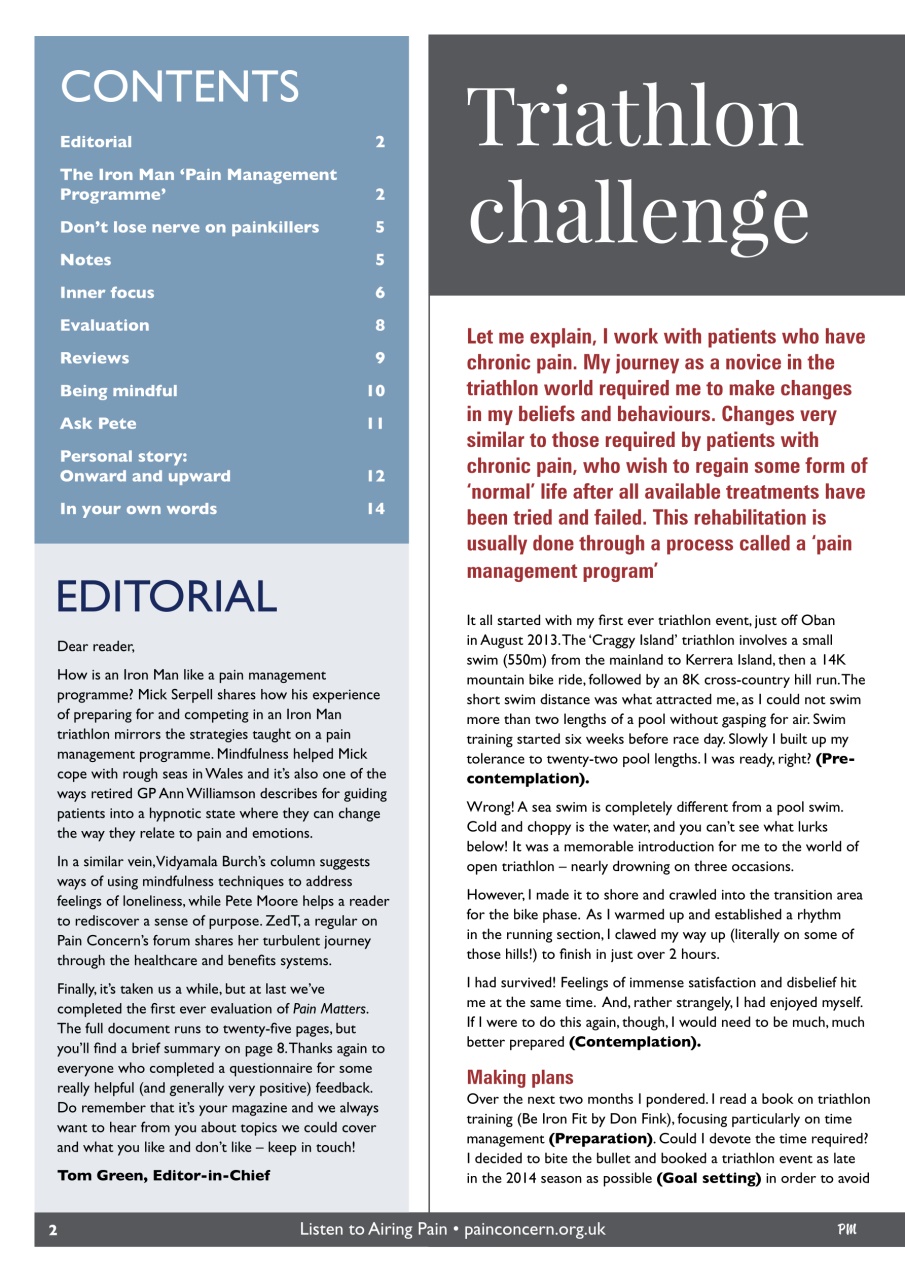 Pain Matters Preview Pages