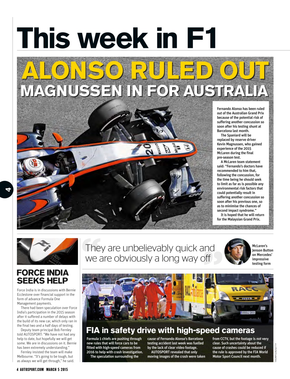 Autosport Preview Pages