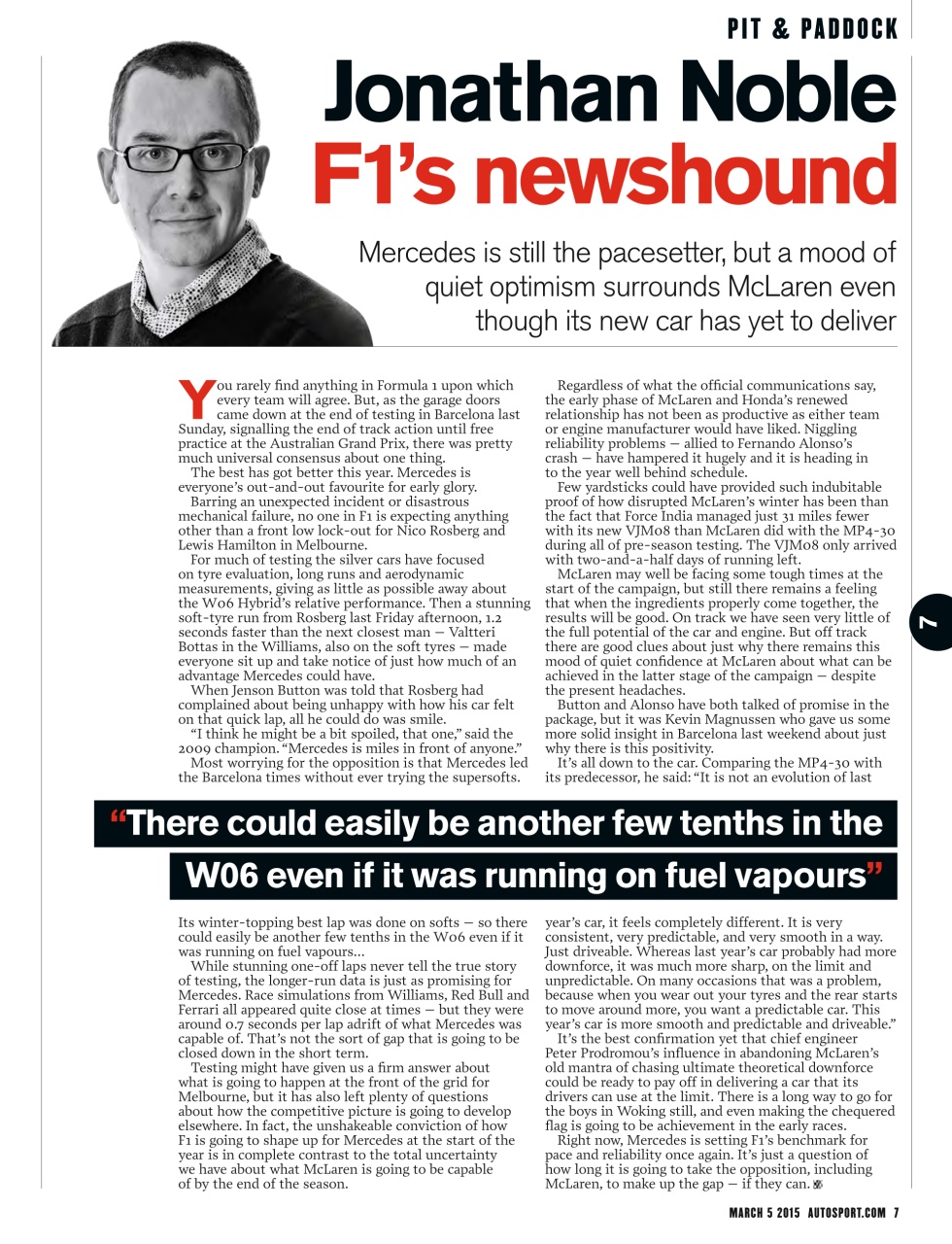 Autosport Preview Pages