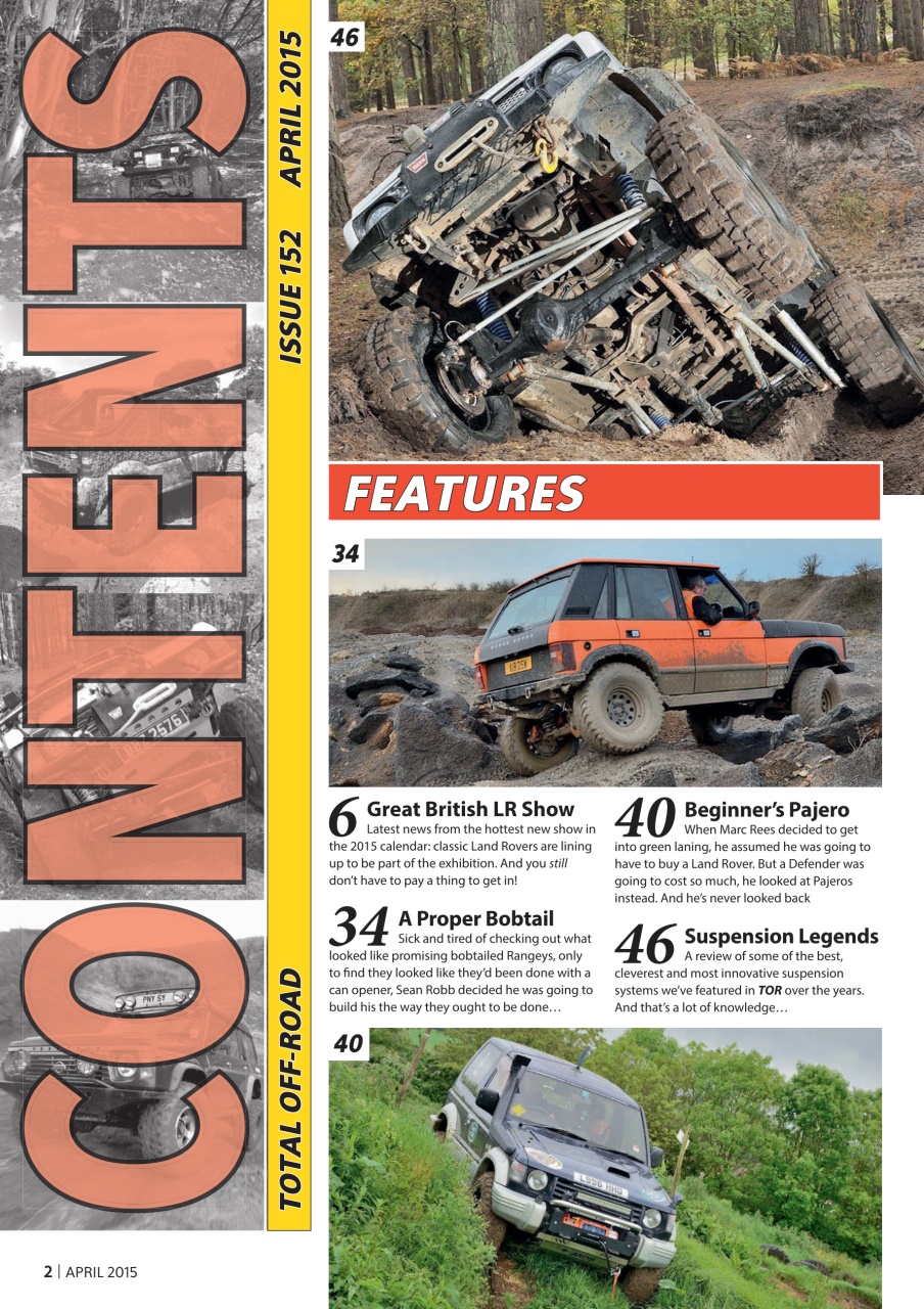 Overlander 4X4 Preview Pages